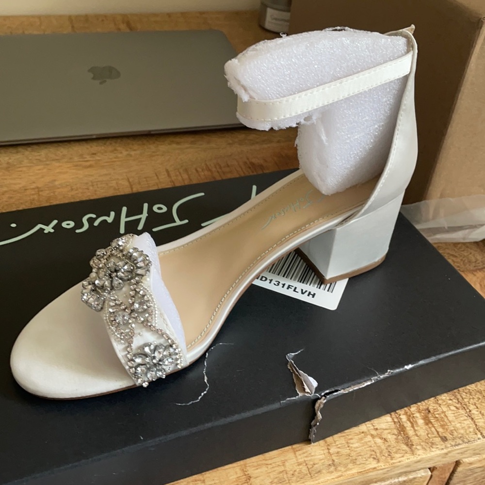 Betsey Johnson bridal shoes